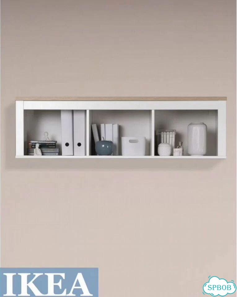 Полка навесная IKEA 131/42/38 фото 1
