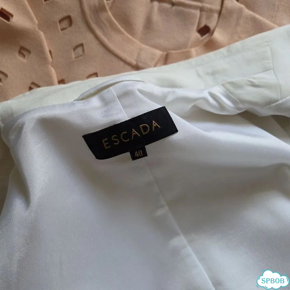 Пиджак Escada, жакет белый фото 6