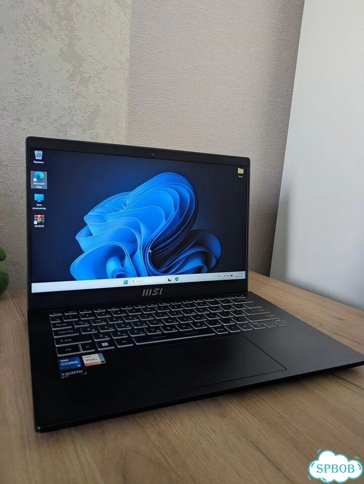 Мощнейший Ультрабук MSI Modern 14 i5/iris/8озу фото 1