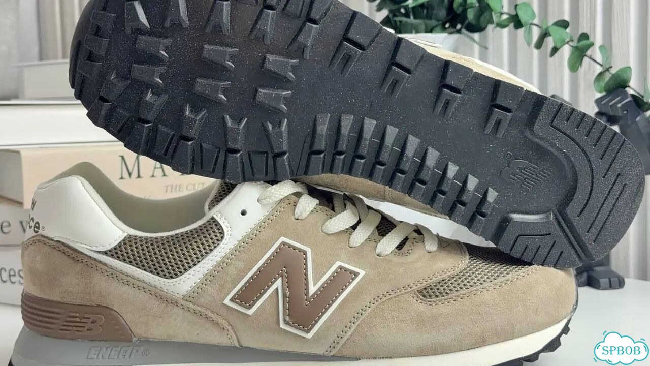 New Balance 574 Beige Brown фото 7