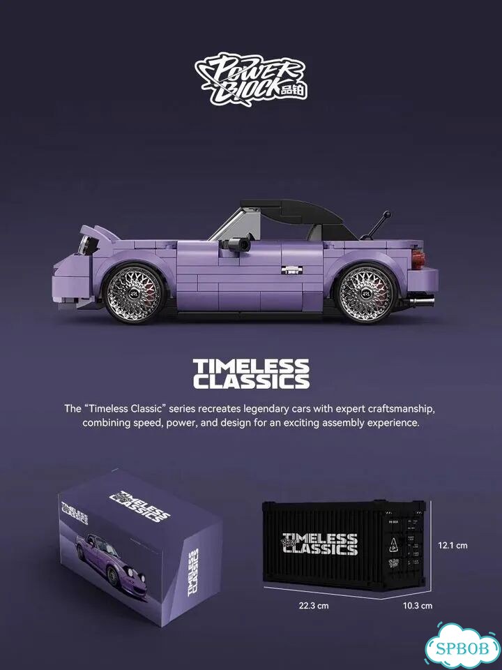 Конструктор Powerbuild Mazda Mx-5 miata фото 3