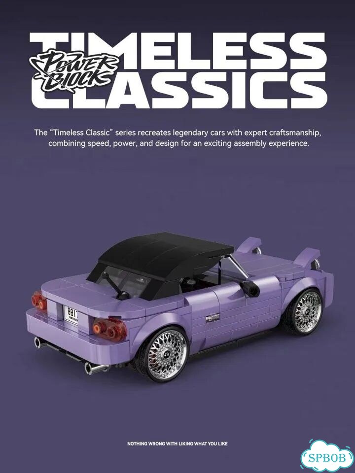 Конструктор Powerbuild Mazda Mx-5 miata фото 5