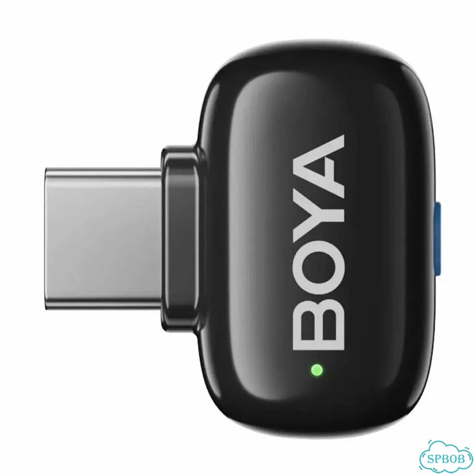 Беспроводная микрофонная радиосистема Boya boyamini 2, ультракомпактная, двухканальная, USB-C фото 3