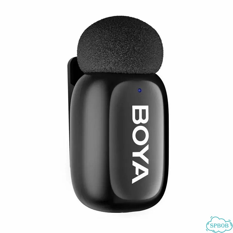 Беспроводная микрофонная радиосистема Boya boyamini 2, ультракомпактная, двухканальная, USB-C фото 4