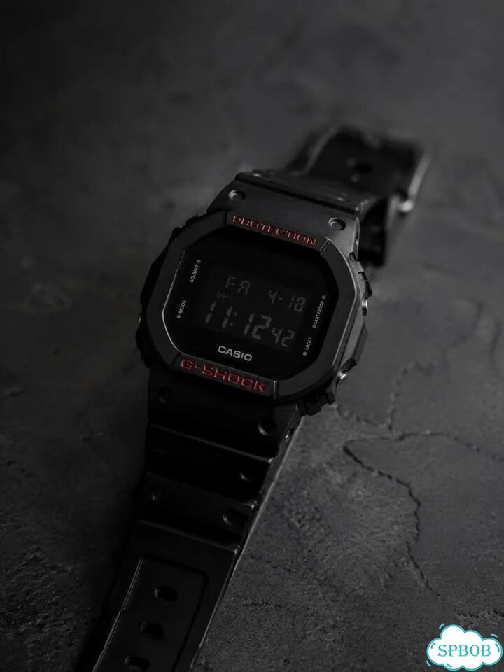 Часы Casio GShock Красный Шрифт фото 1