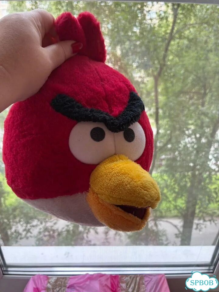 Мягкая игрушка angrybirds фото 2