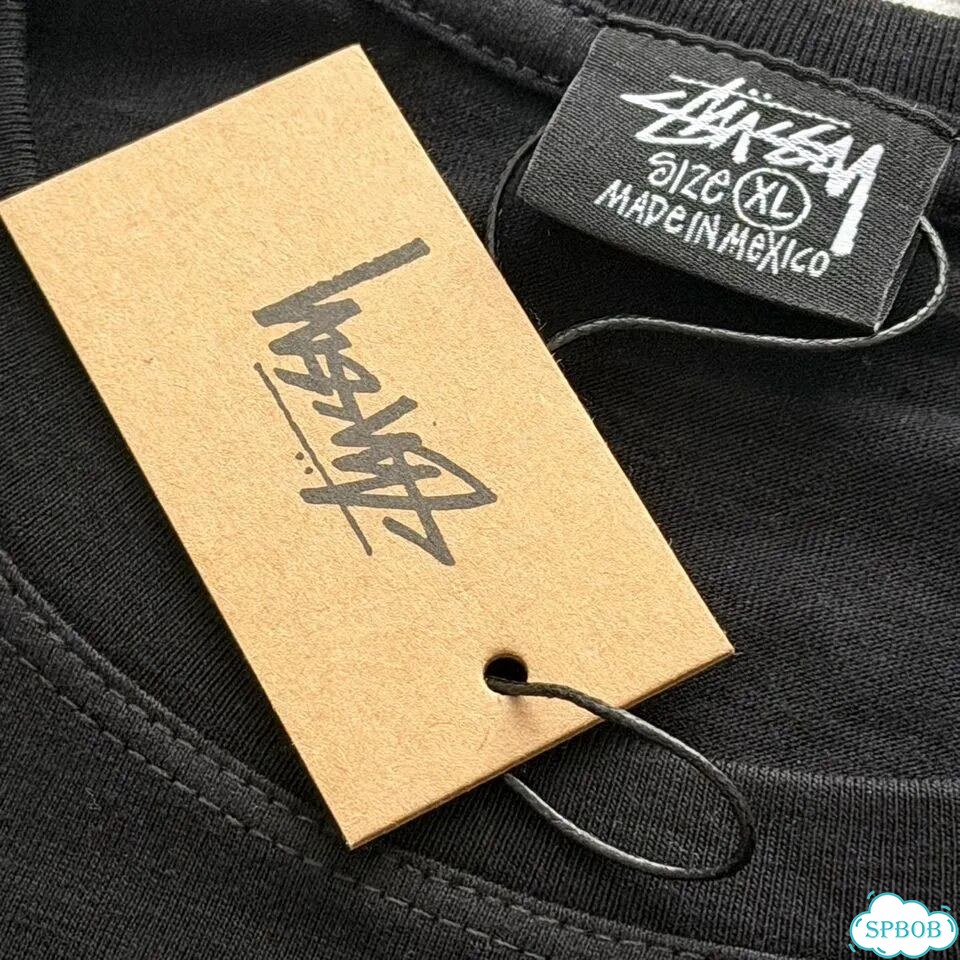 Футболка stussy новая черная с биркой фото 4