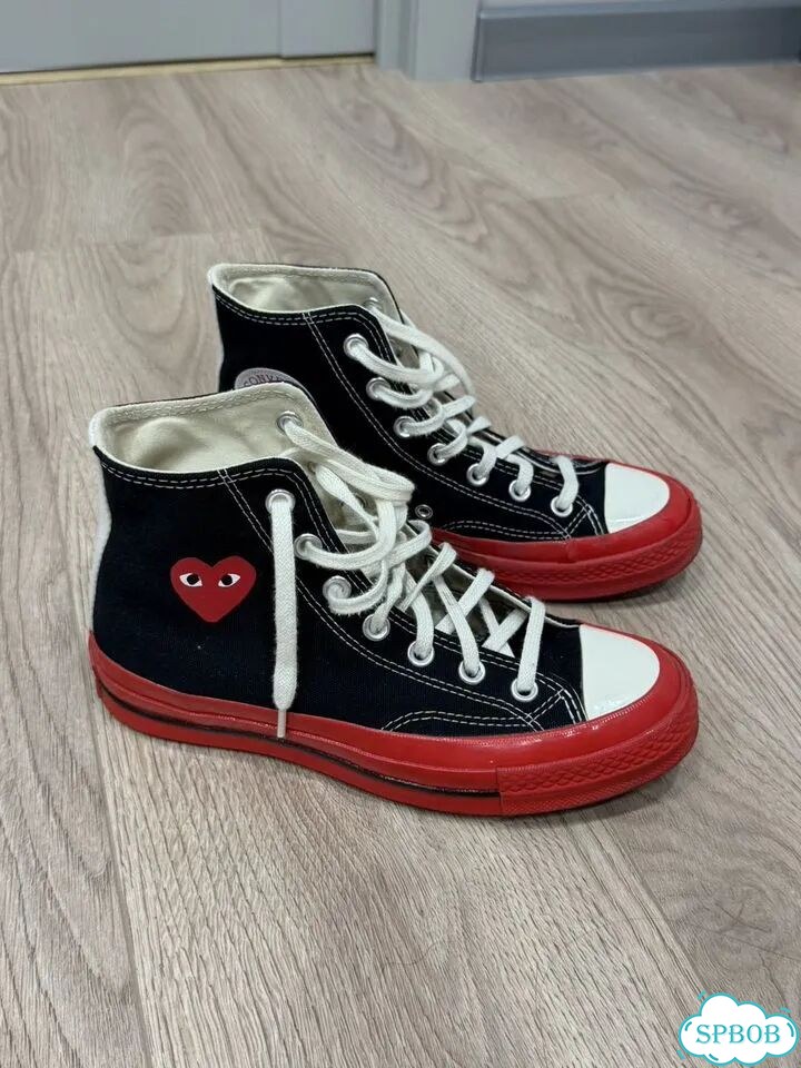 Кеды converse play comme des garcons фото 3