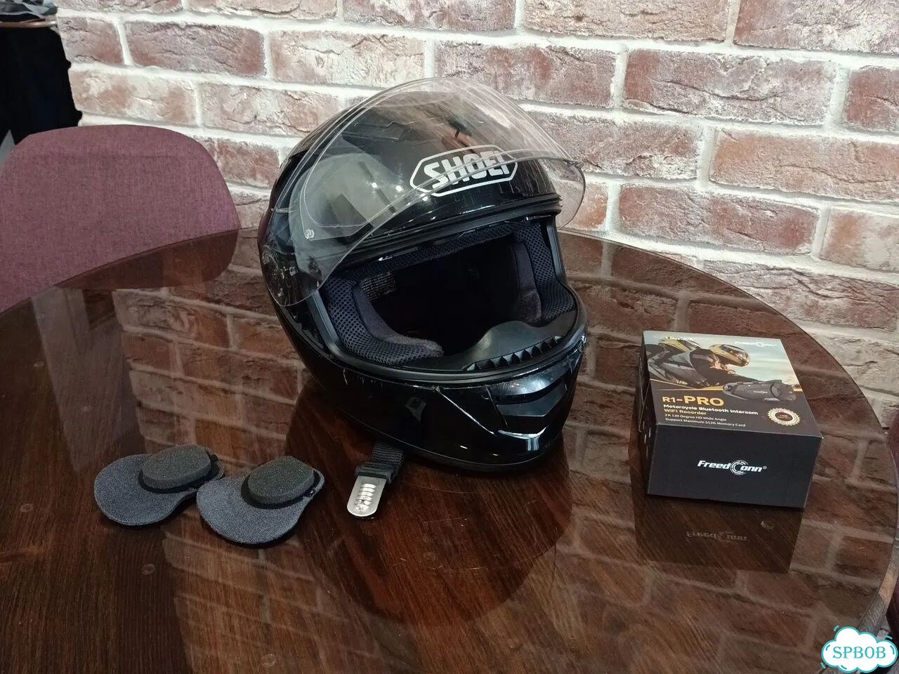 Шлем shoei gt air M + гарнитура фото 1