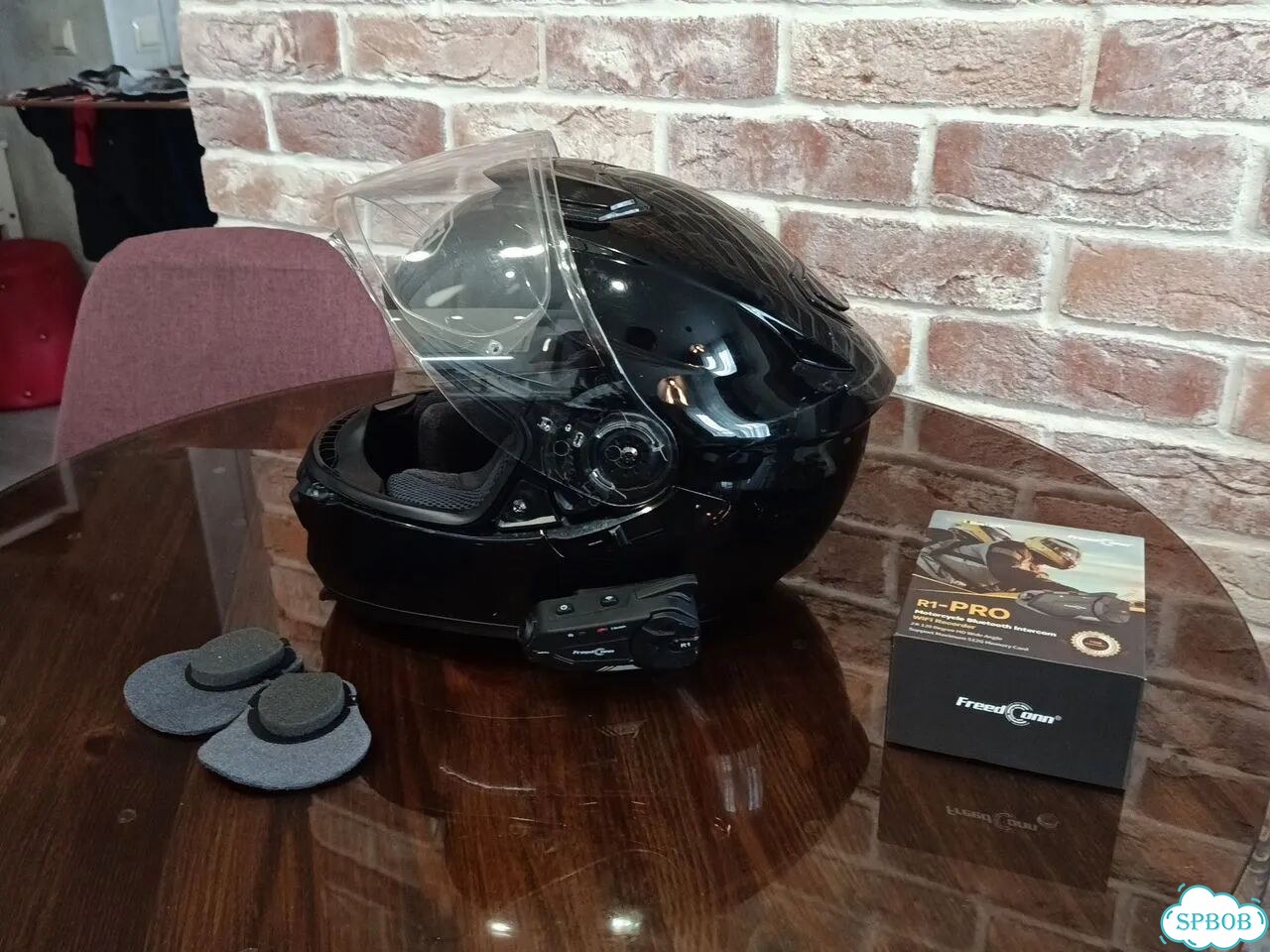 Шлем shoei gt air M + гарнитура фото 2