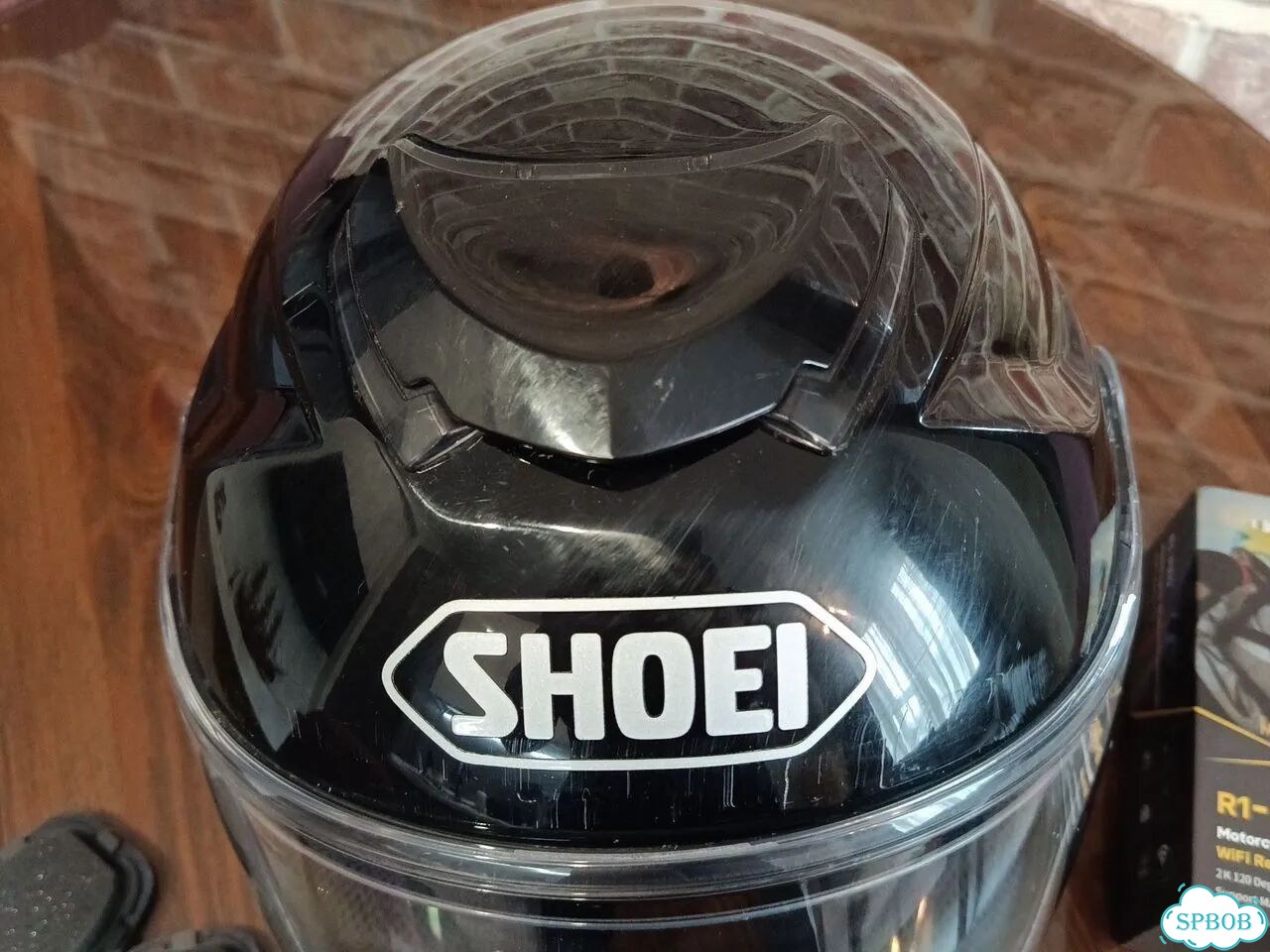 Шлем shoei gt air M + гарнитура фото 6