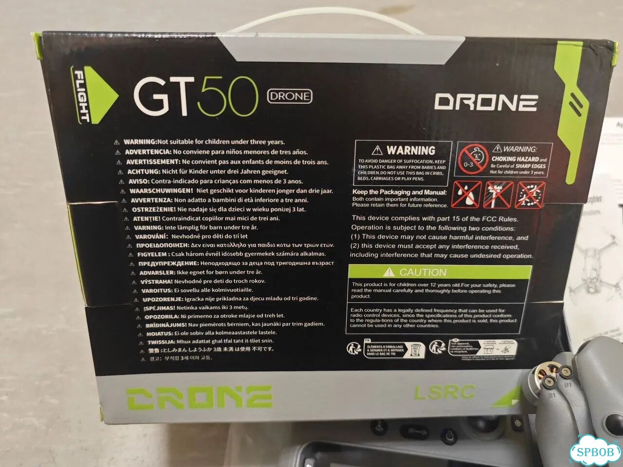 Квадрокоптер GT50с обходом препятствий и 2 aкб фото 10