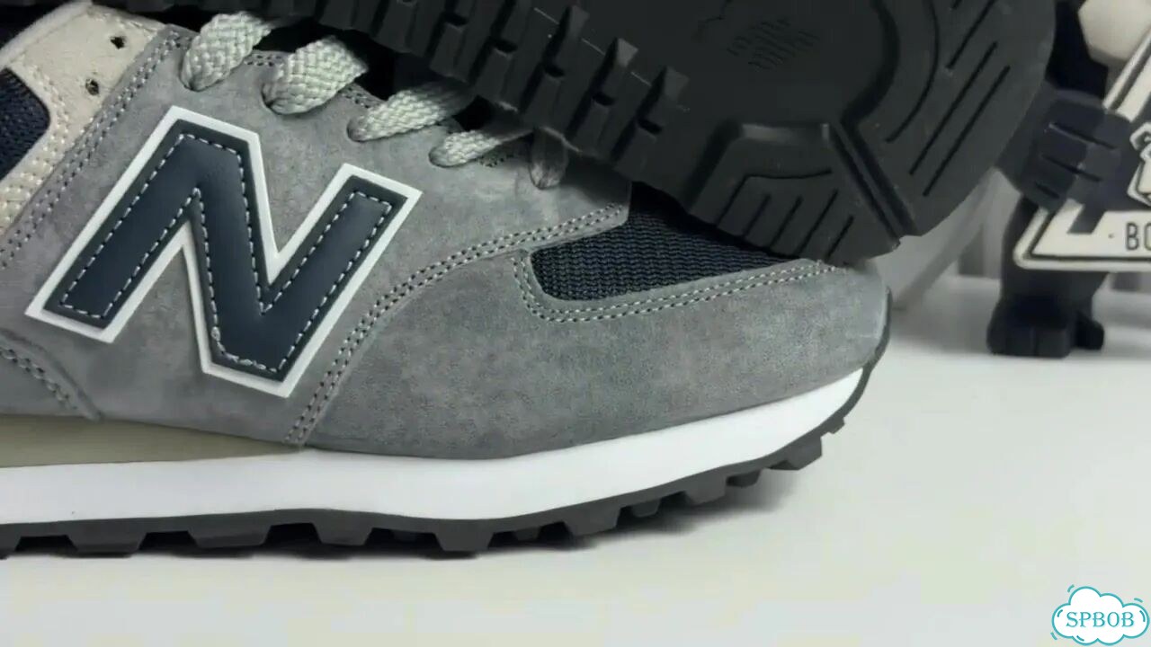 New Balance 574 Grey Navy фото 1