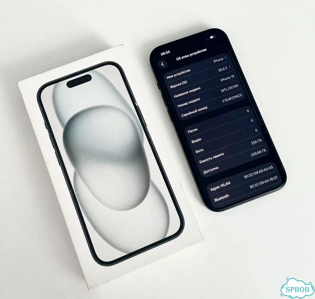 iPhone 15, 256 ГБ, SIM + eSIM фото 2