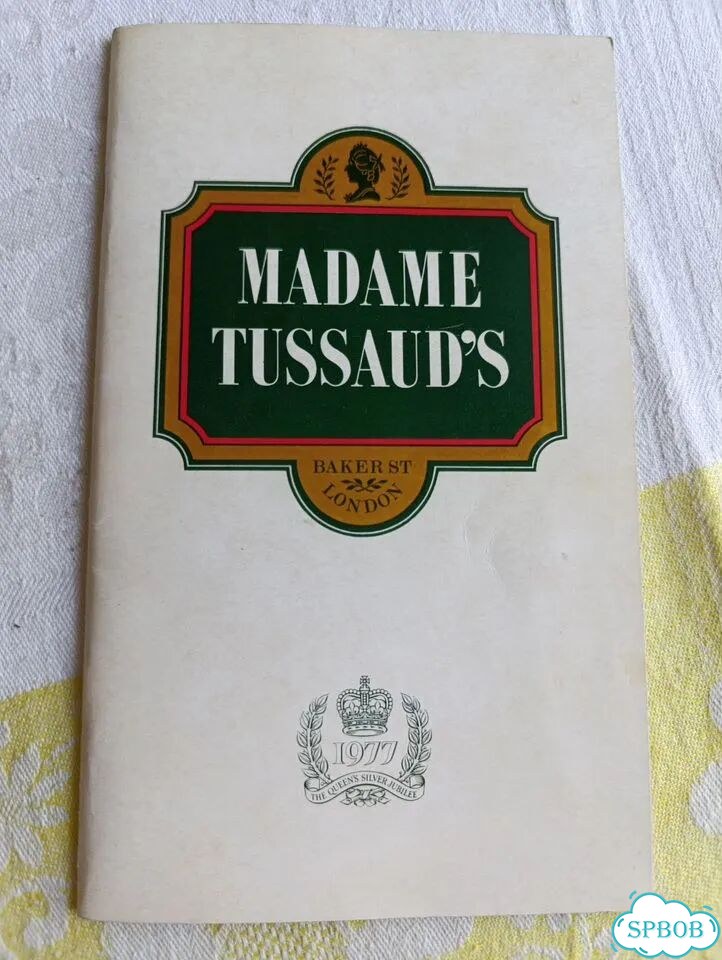 Музей мадам Тюссо. Альбом - книжка 1977 года фото 1