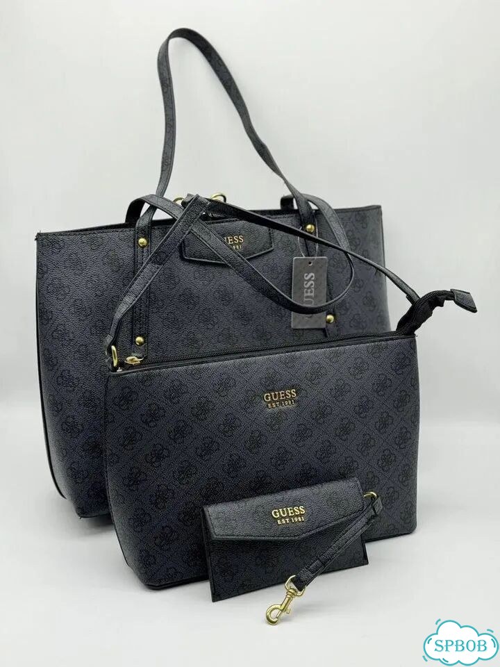 Сумка женская Guess 3-в-1 новая фото 11