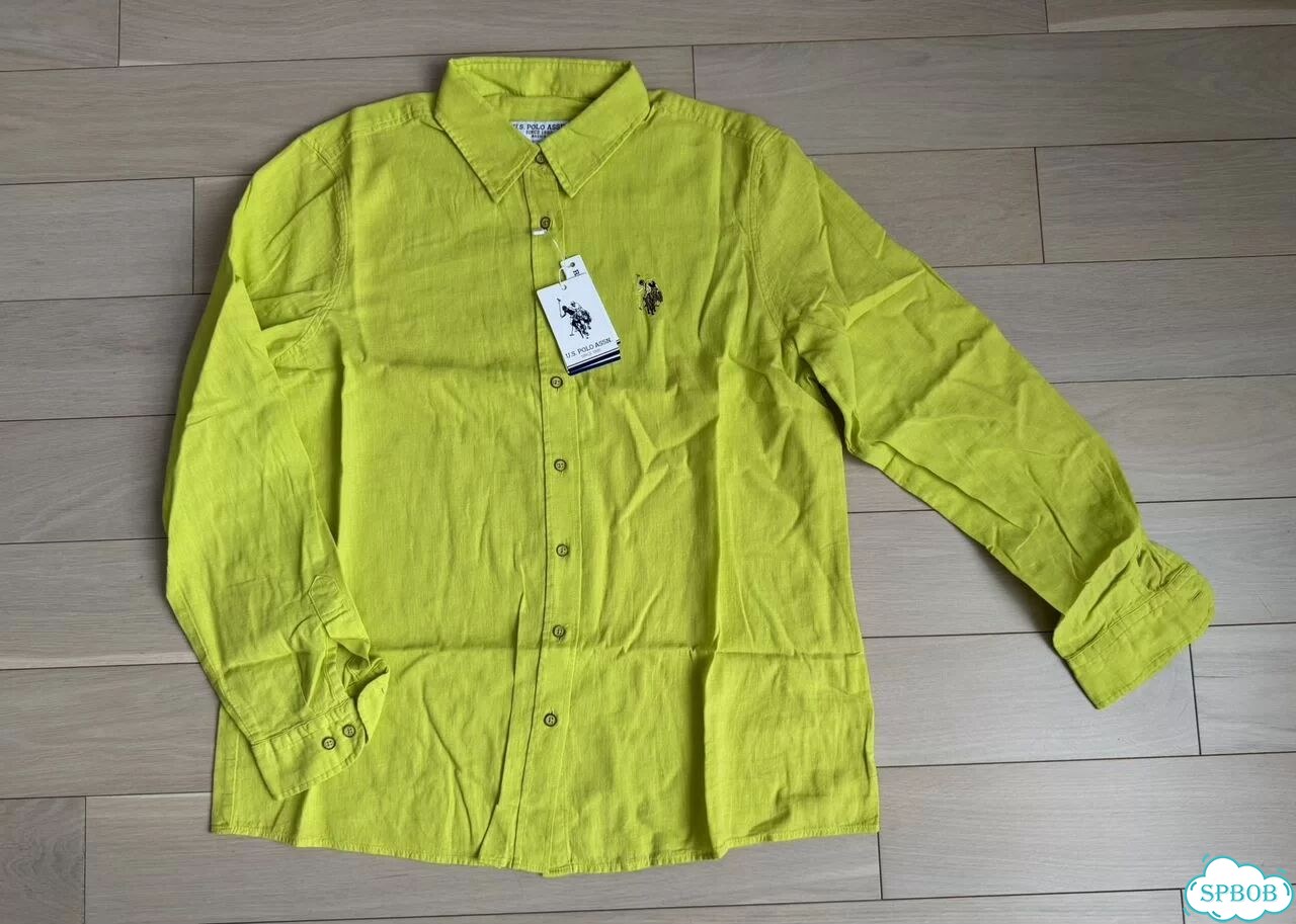 Рубашки лен U.S.Polo Assn фото 10