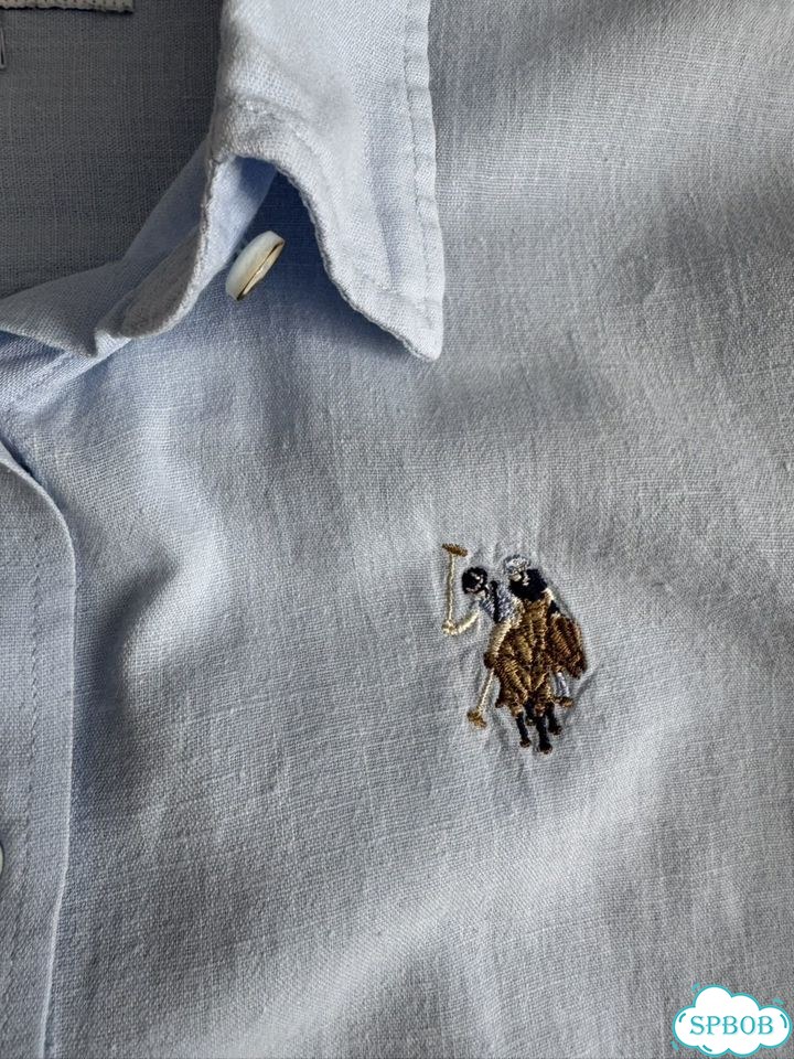 Рубашки лен U.S.Polo Assn фото 6