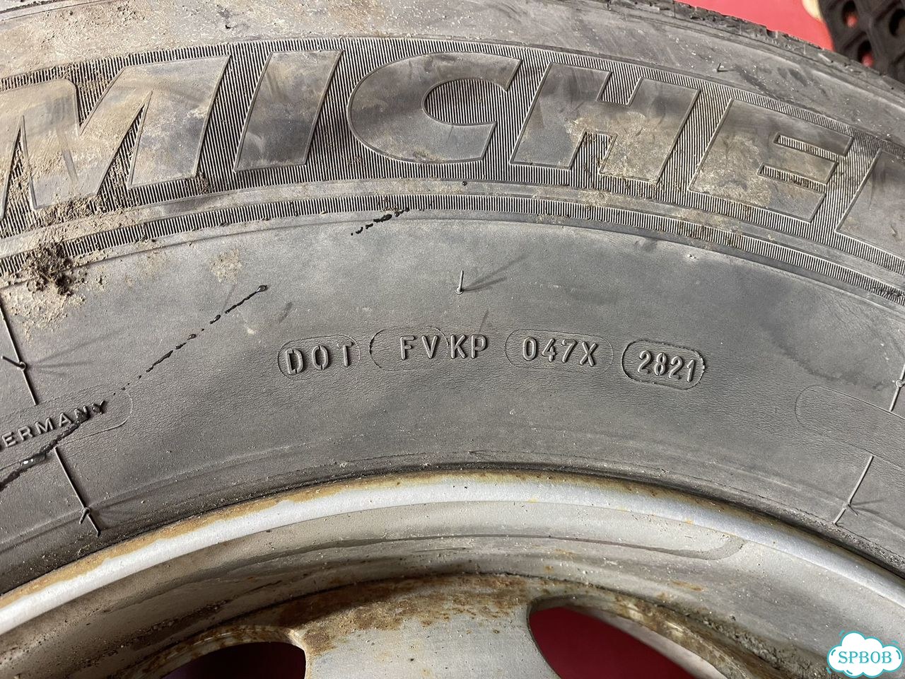 Колесо michlen X multi Z 315/70 фото 9