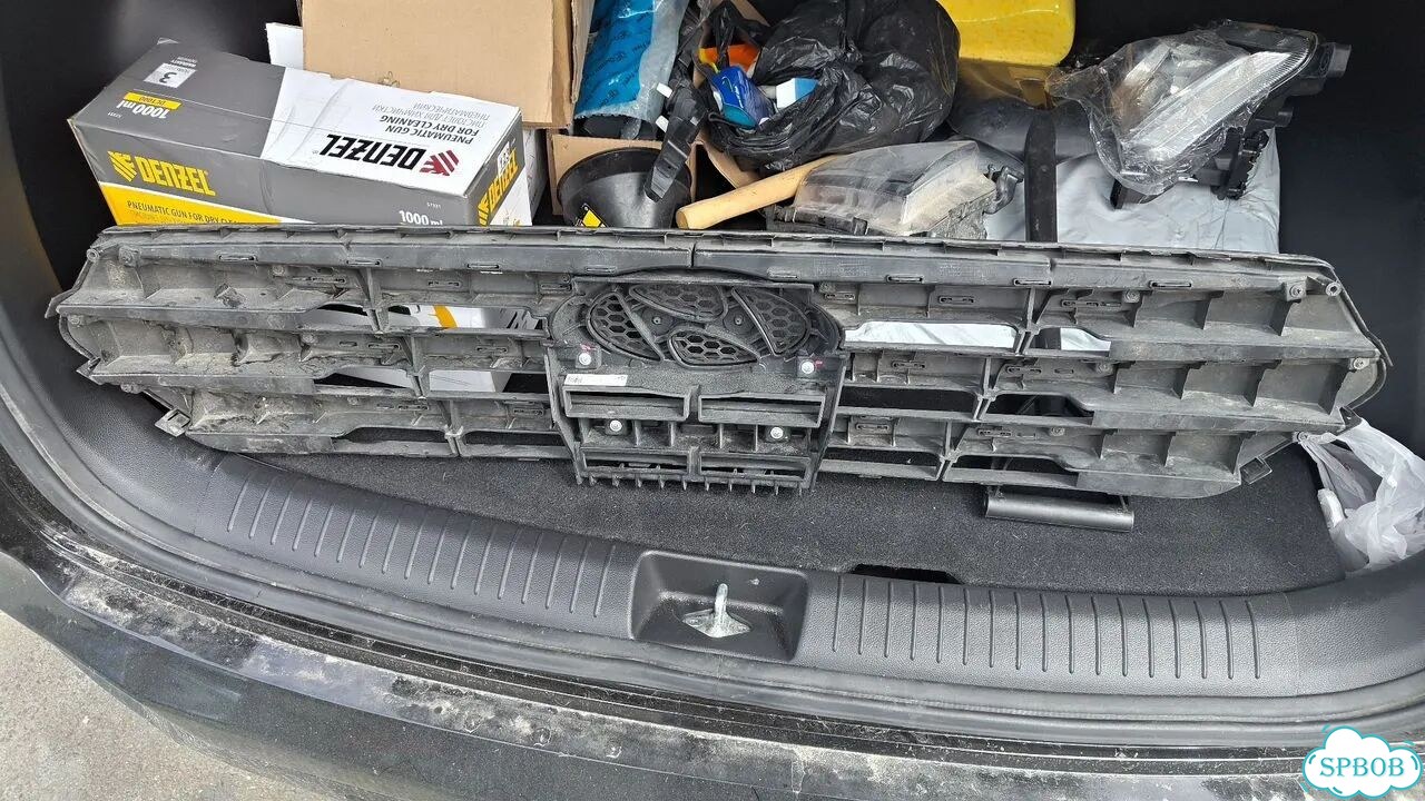 Решетка радиатора hyundai creta 1 фото 2