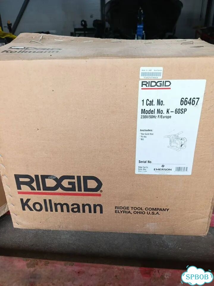 Прочистная машина Ridgid K-60SP фото 1