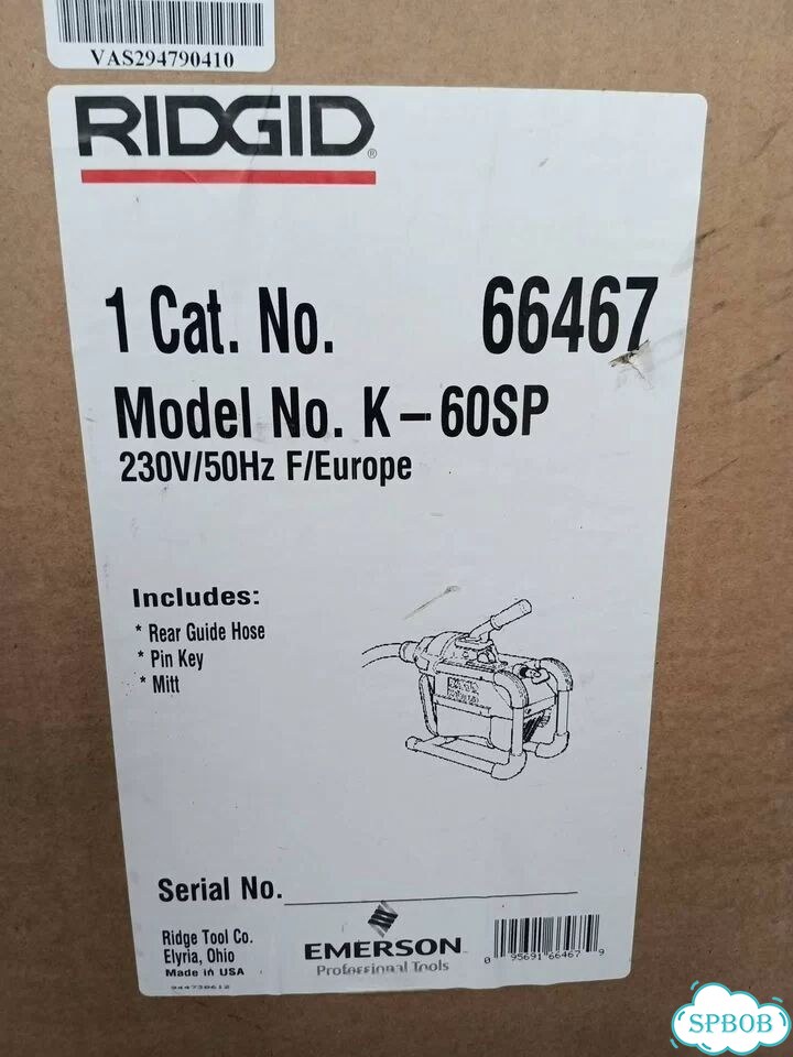 Прочистная машина Ridgid K-60SP фото 2