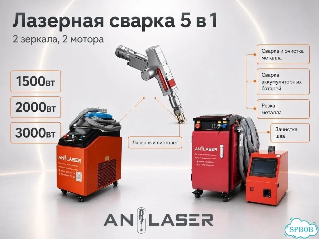 Лазерная сварка 5в1 1500w BWT фото 1