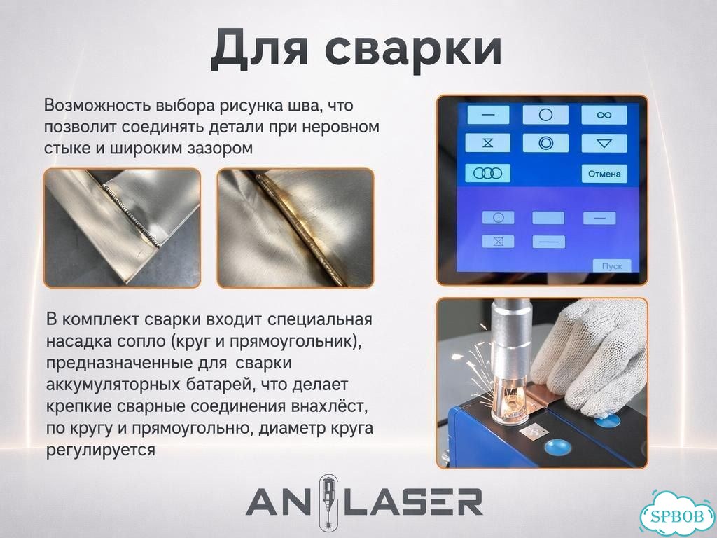 Лазерная сварка 5в1 1500w BWT фото 10