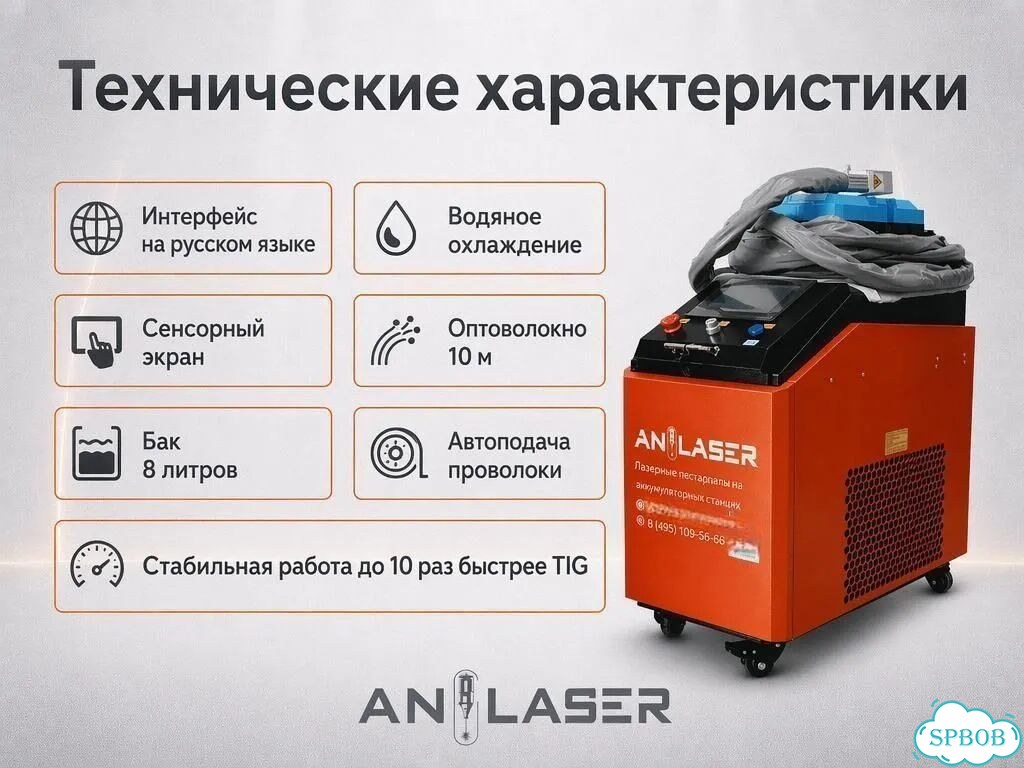 Лазерная сварка 5в1 1500w BWT фото 7