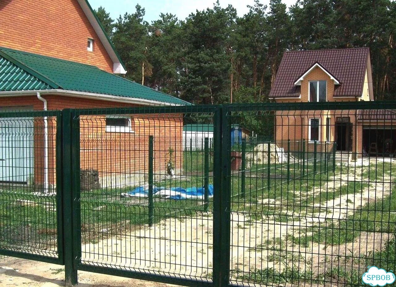 Забор из сетки 3Д гиттер с доставкой фото 7