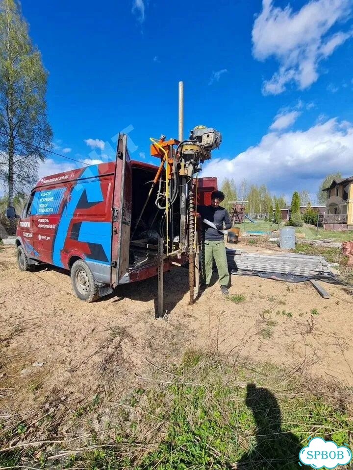Геология участка под ключ/ Вынос границ участка фото 4