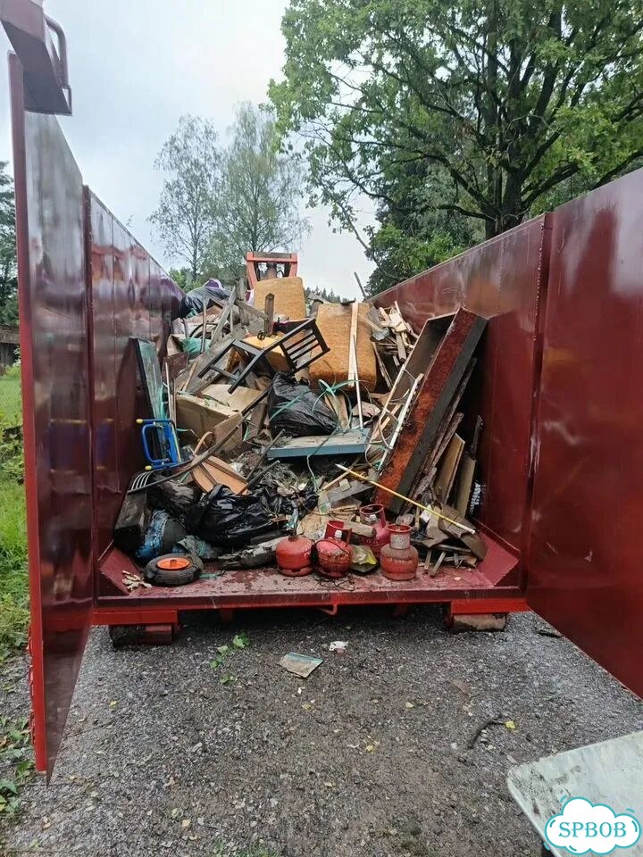 Вывоз мусора контейнером 27м3 фото 6