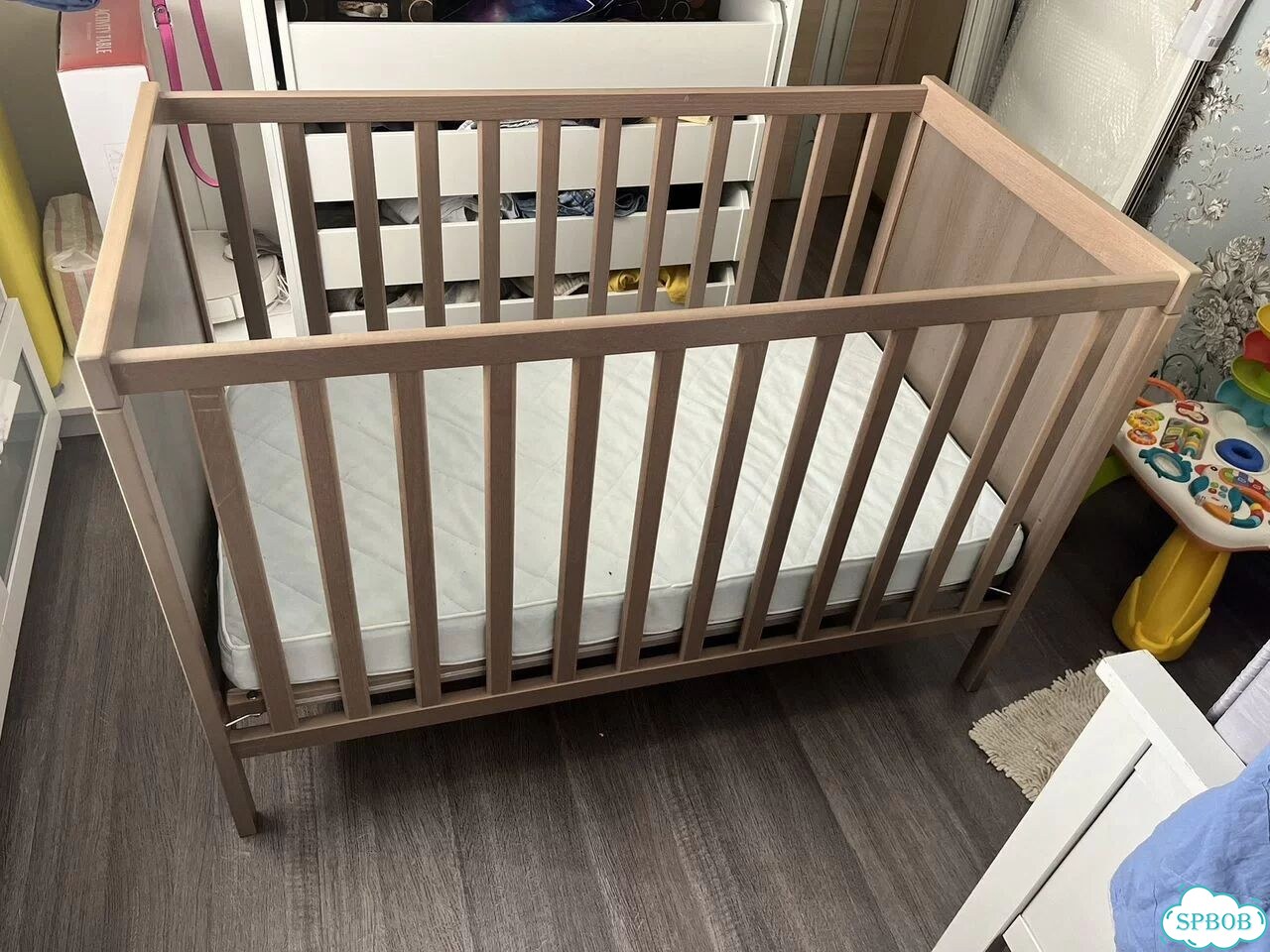 Детская кроватка IKEA сундвик фото 2
