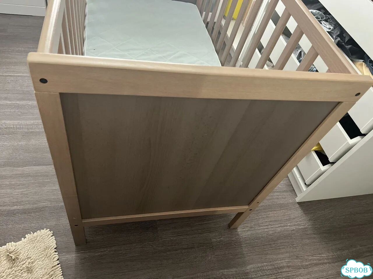 Детская кроватка IKEA сундвик фото 3