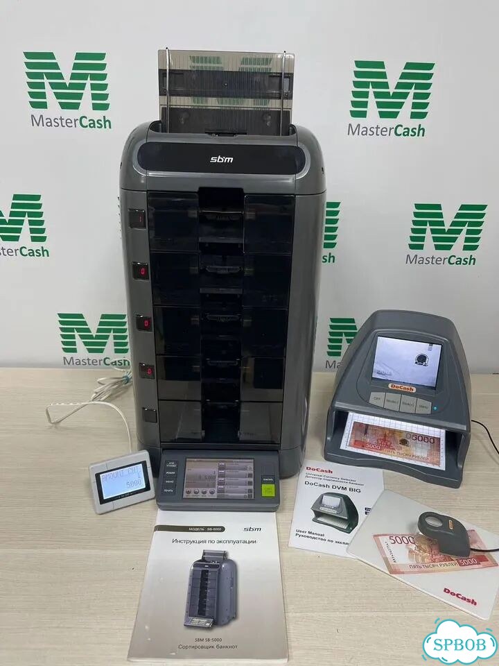 Счетчик банкнот / Сортировщик банкнот SBM SB-5000 фото 4