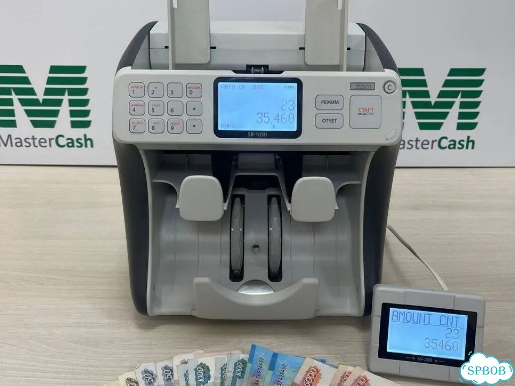 Счетчик банкнот / Сортировщик банкнот SBM SB-1050 фото 7