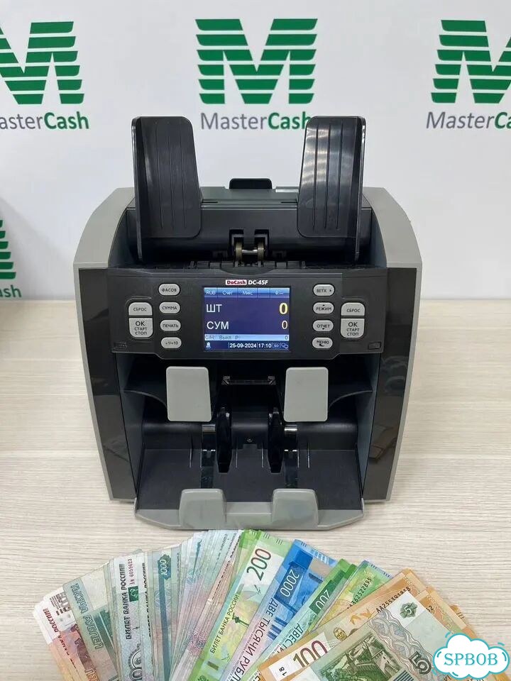 Счетчик банкнот / Сортировщик банкнот DoCash 45F фото 5
