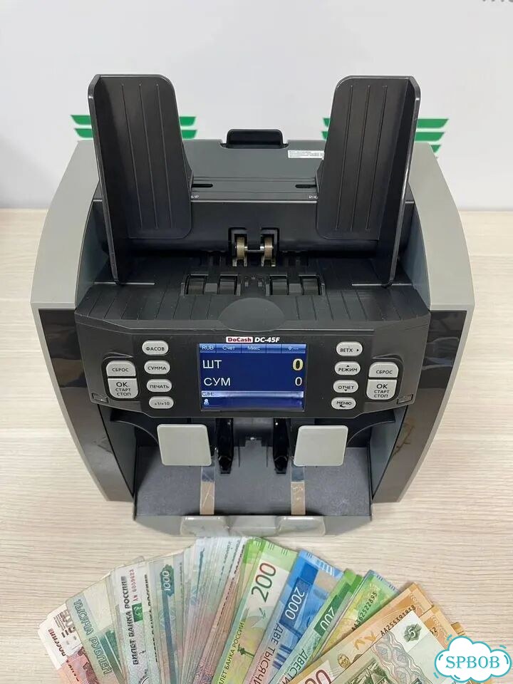 Счетчик банкнот / Сортировщик банкнот DoCash 45F фото 6