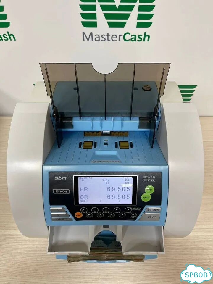 Счетчик банкнот / Сортировщик банкнот SBM SB-2000 E фото 4