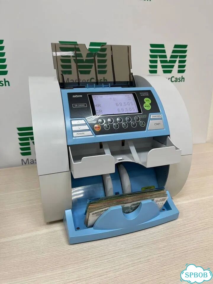 Счетчик банкнот / Сортировщик банкнот SBM SB-2000 E фото 7