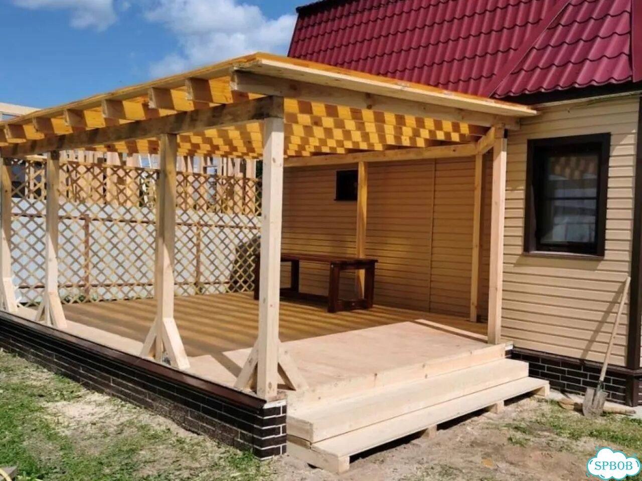 Строительство пристройки, веранды и террасы фото 10