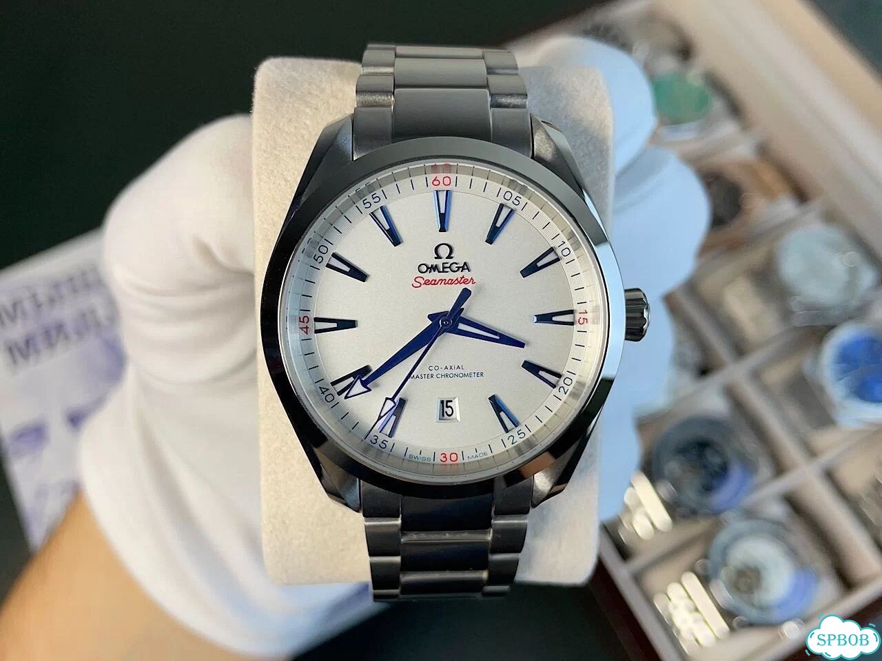 Часы мужские Omega Co-Axial Aqua Terra фото 1