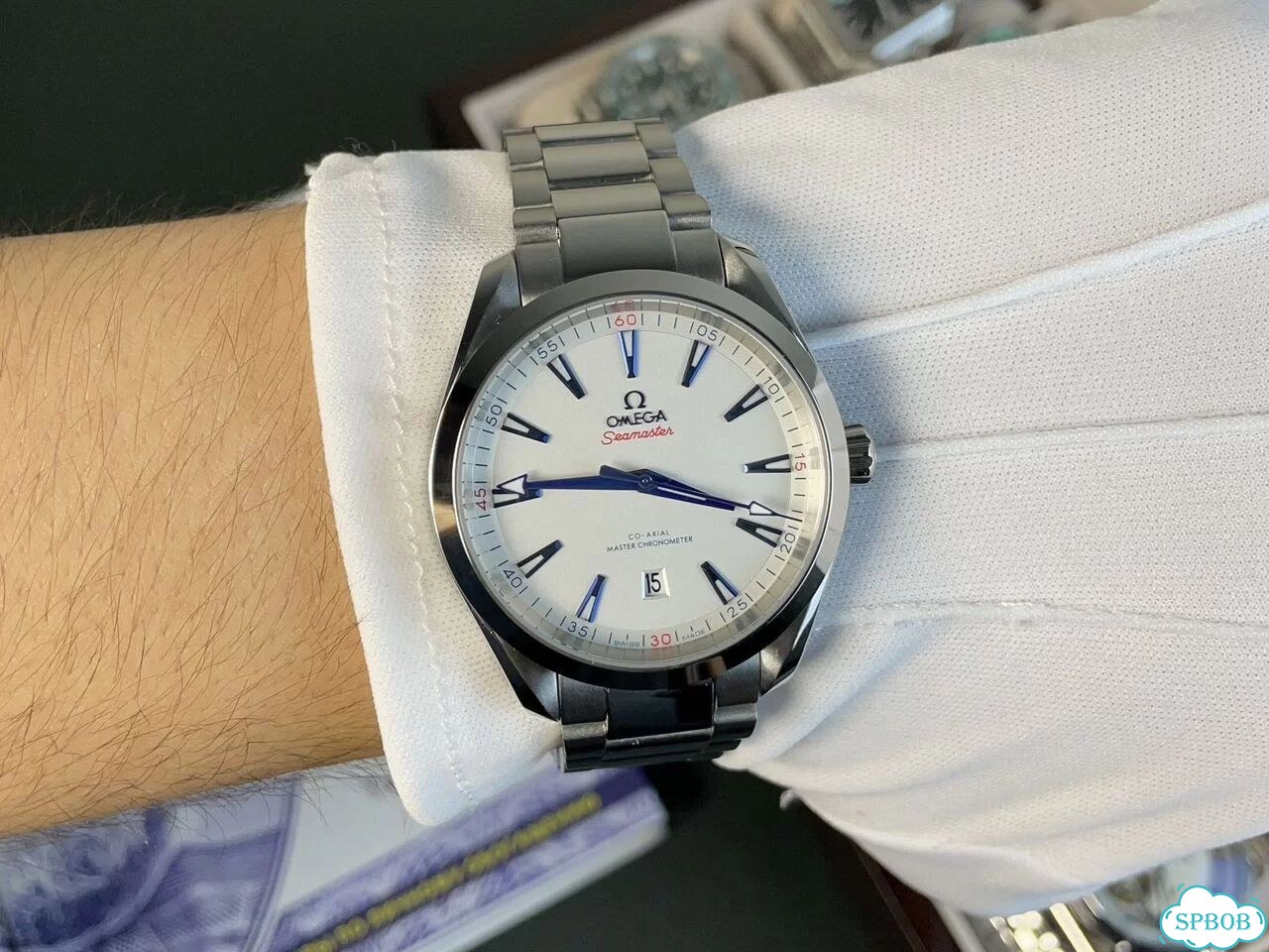 Часы мужские Omega Co-Axial Aqua Terra фото 4