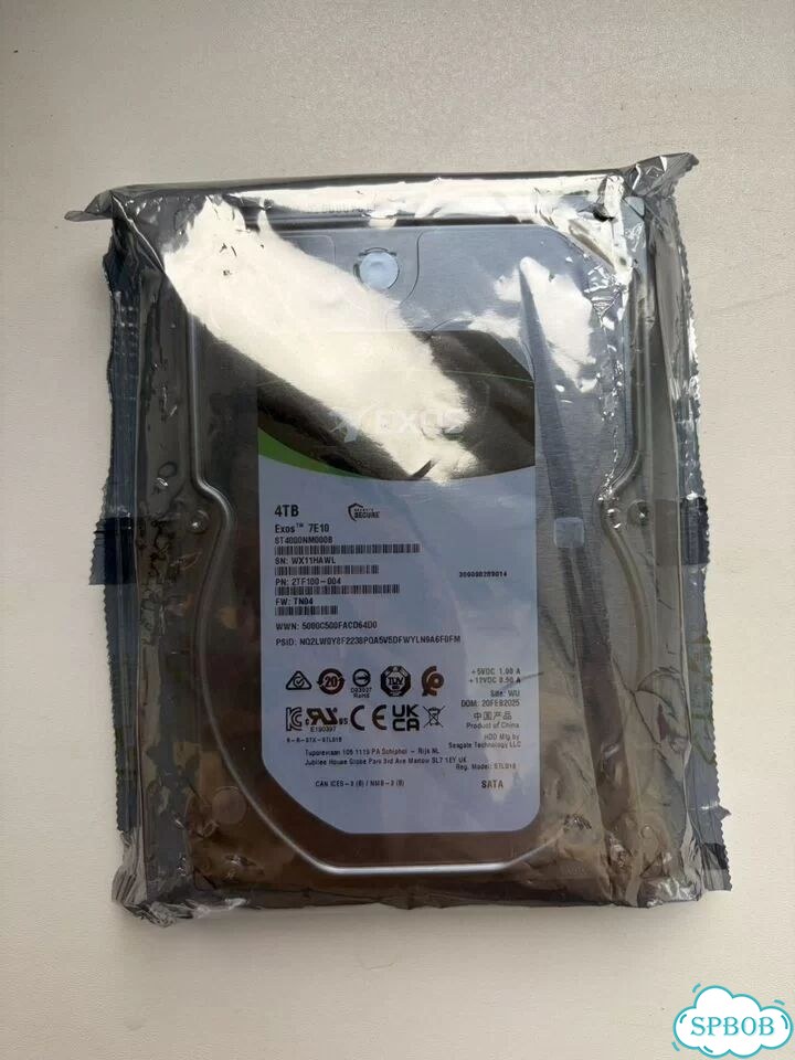 HDD Seagate 7E10 4TB ST4000NM000B новый фото 1