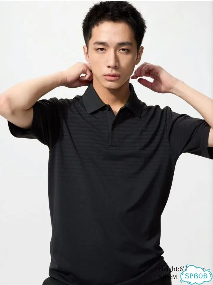 Рубашка-поло новая Uniqlo DRY-EX Polo из США р.L фото 1