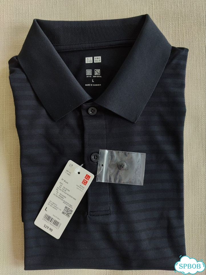 Рубашка-поло новая Uniqlo DRY-EX Polo из США р.L фото 5