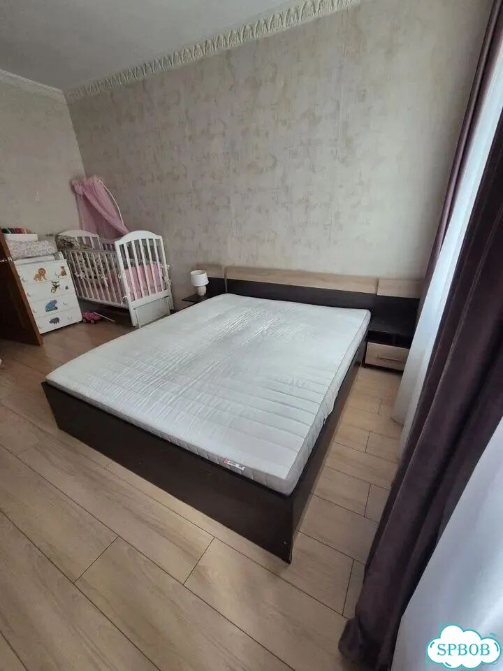 Кровать двуспальная 160×200 с матрасом фото 2