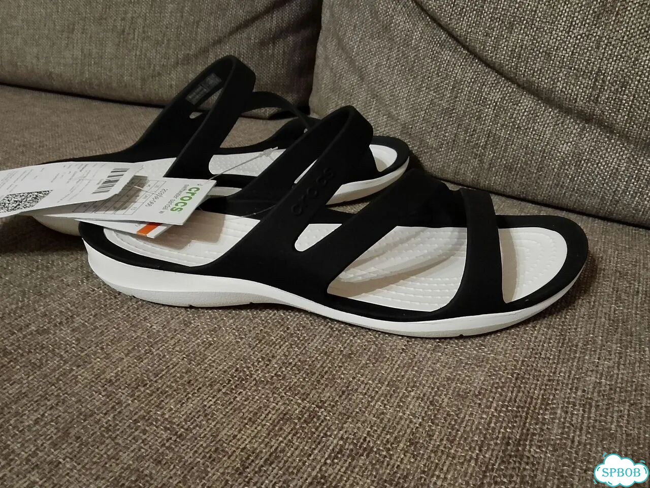 Шлепанцы Crocs Swiftwater 35 размер фото 2