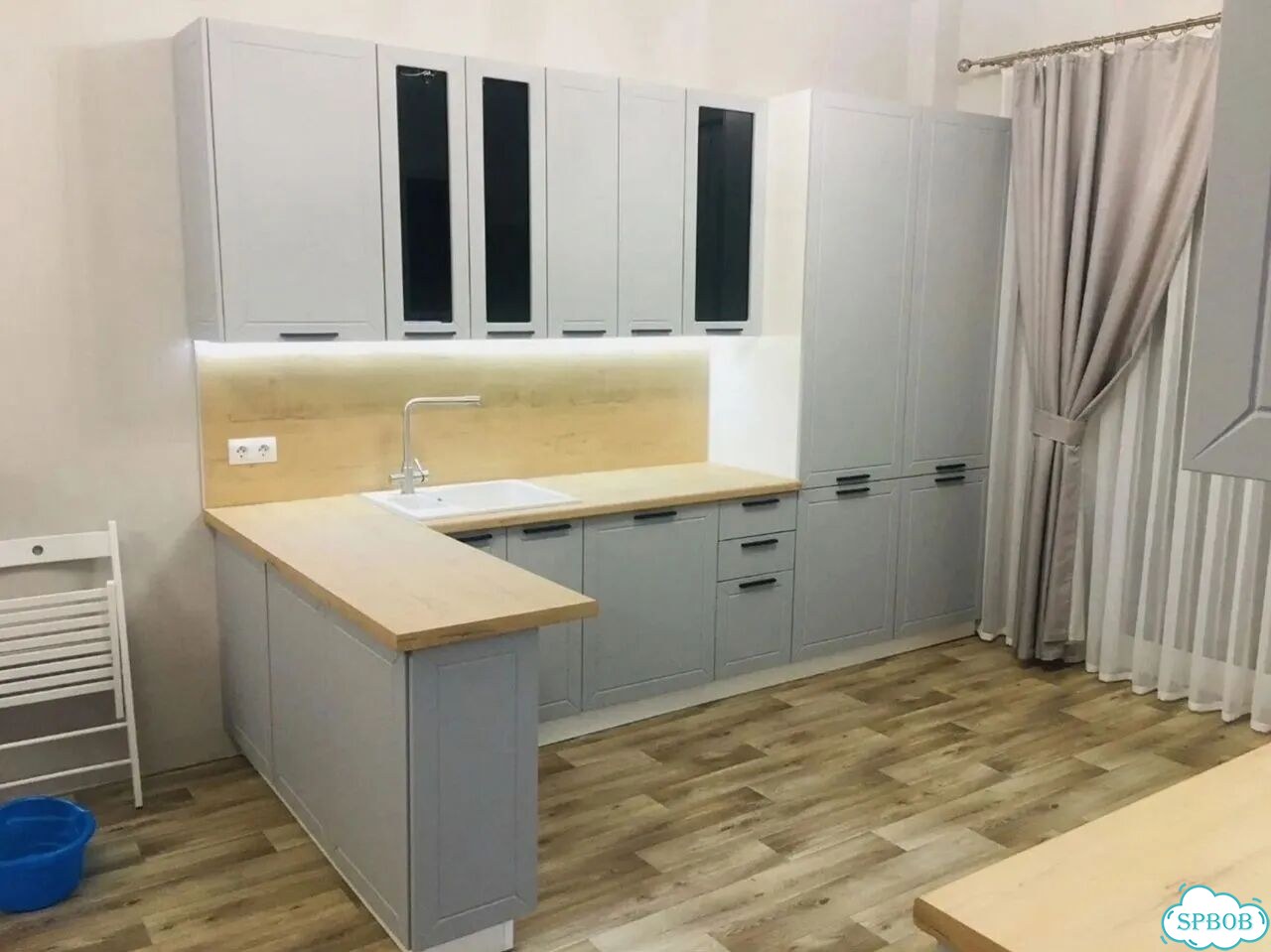 Кухонный гарнитур на заказ модульный фото 2
