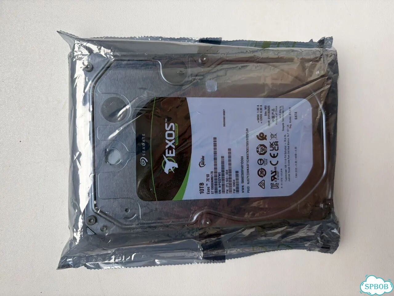 HDD Seagate Exos 7E10 10TB SATA 3.5” Новый фото 1
